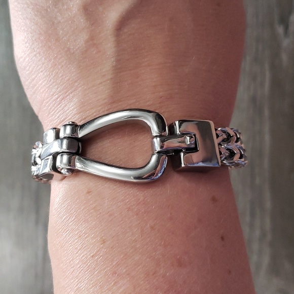 NWT Jean Claude Dell Arte Stainless Steel Bracelet - Picture 3 of 12